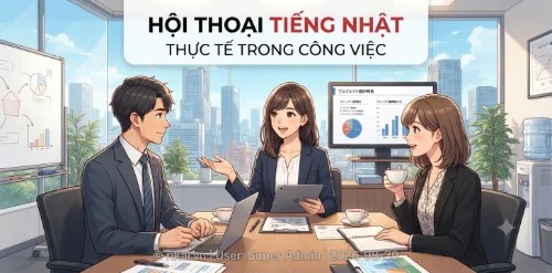 【Phần 1】GIAO TIẾP CÔNG VIỆC CƠ BẢN（基本業務会話）